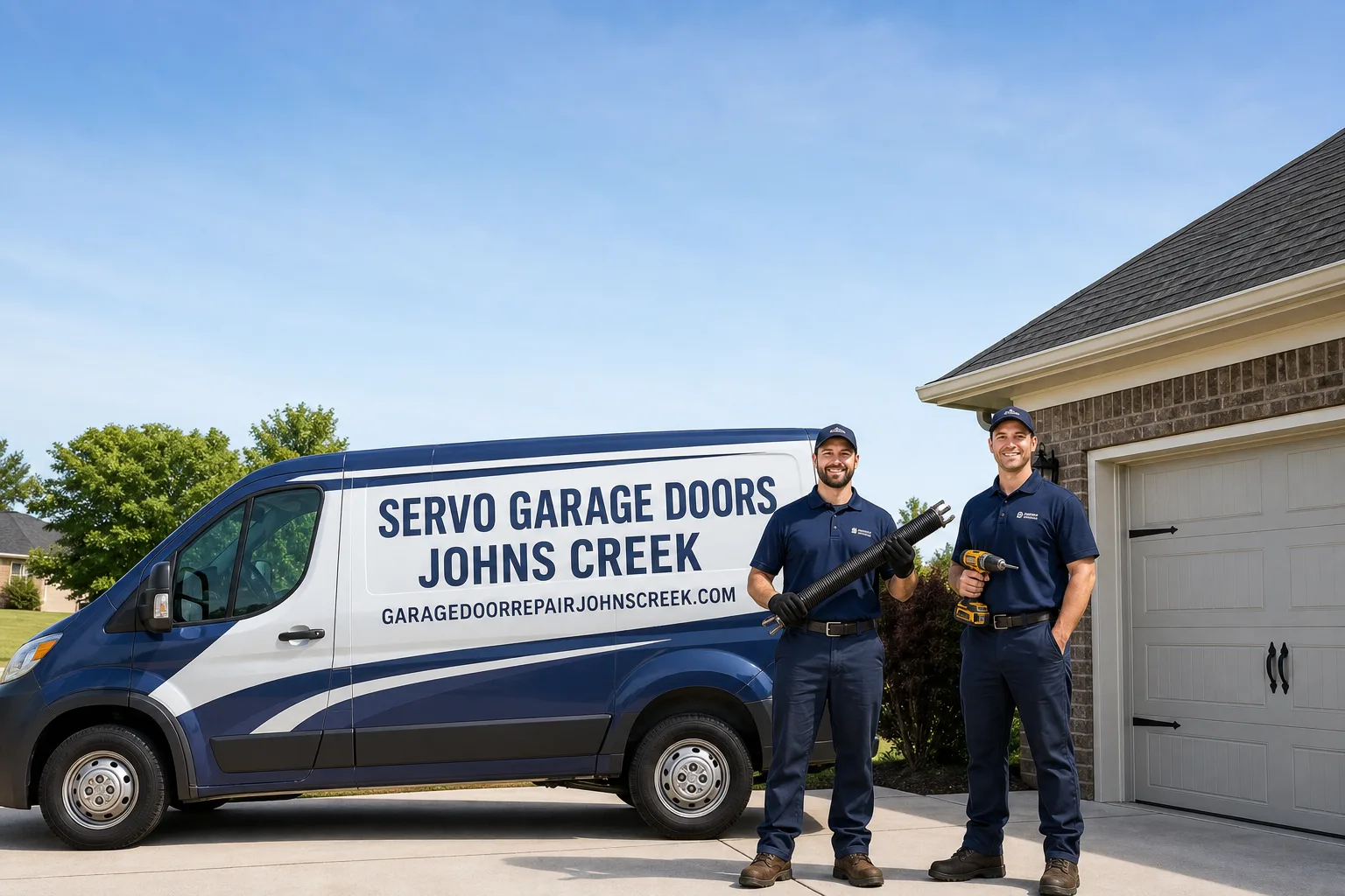 Servo Garage Doors Johns Creek garage door team